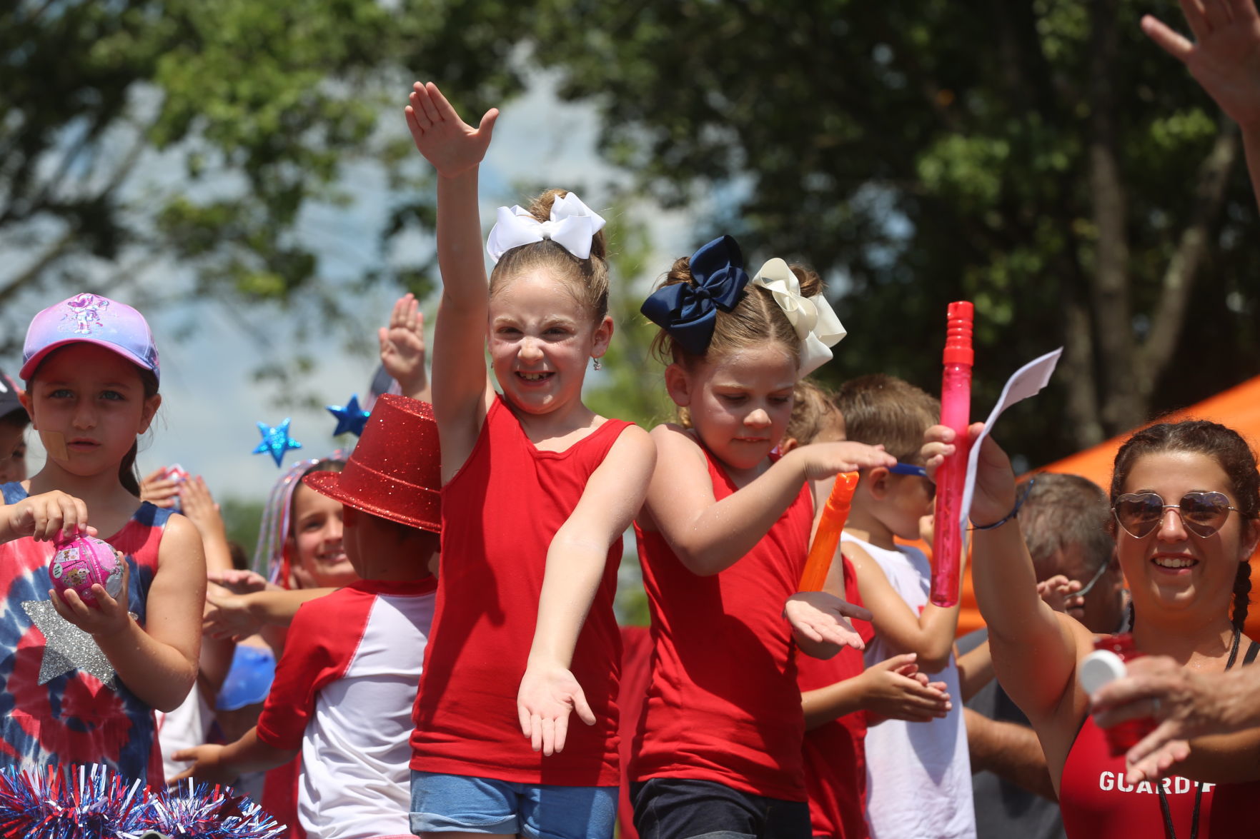 Hammonton's annual Fourth of July parade 2019 along Bellevue Avenue.